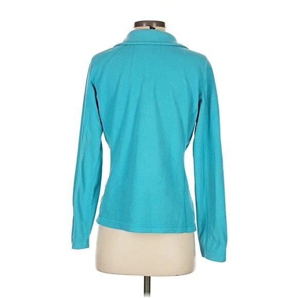 Patagonia Quarter-Zip Blue Fleece Pullover Jacket | Athleisure Gorpcore Coastal - Picture 8 of 14